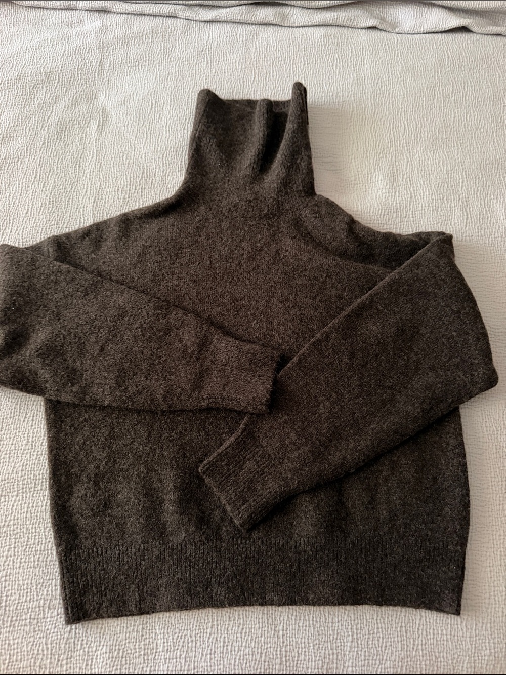 H&M Dark Brown Turtleneck Sweater
